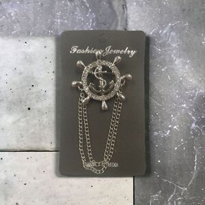 MEN'S EJ SAMUELS FASHION NAUTICAL SILVER CHAIN. UNISEX.